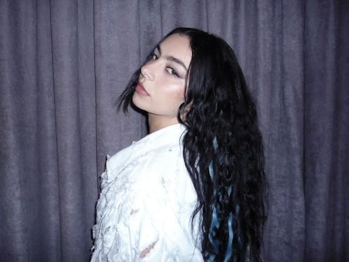 Charli XCX smudgy eye makeup