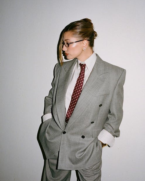 Hailey Bieber menswear for fall