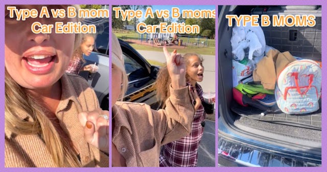 A mom explains the difference between a "Type A" or a "Type B" car.