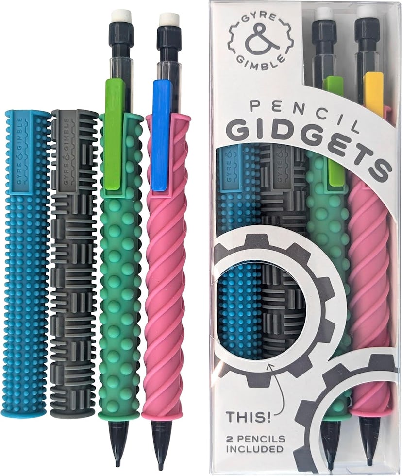 Gyre & Gimble Silicone Pencil Sleeves (6-Piece Set)