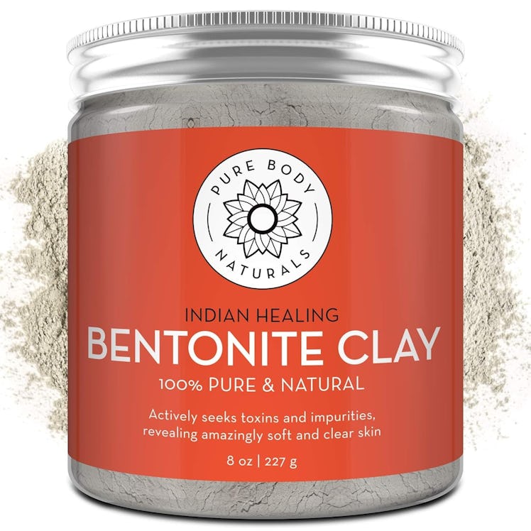 Pure Body Naturals Bentonite Clay, 8 Oz. 