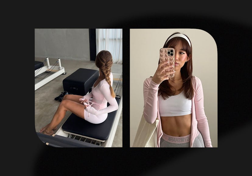 Pilates princesses not only have a pastel pink wardrobe and a fit lifestyle, but a signature makeup ...