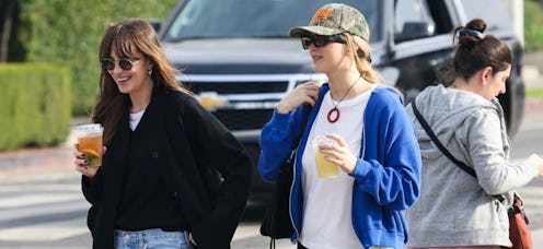 Jennifer Lawrence and Dakota Johnson friendship debut