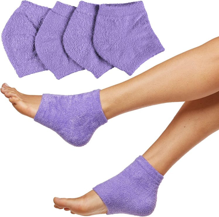 ZenToes Moisturizing Sleep Socks (2-Pack)