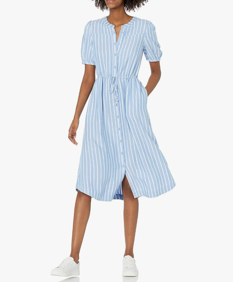 Amazon Essentials Relaxed Fit Half-Sleeve A-Line Dress