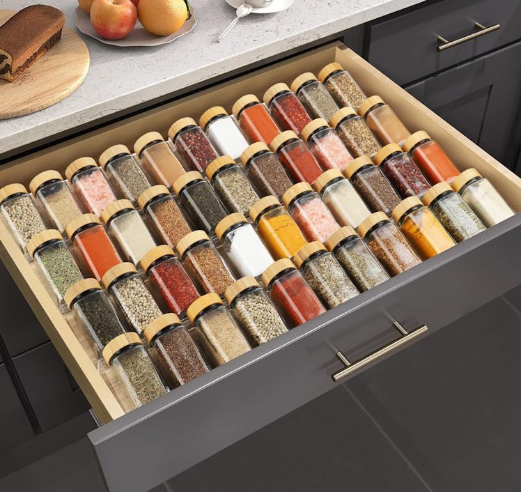 Suneerplay Spice Drawer Organizer 