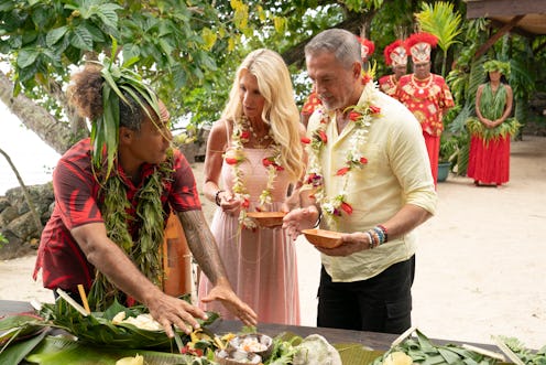 Joan and Pascal on The Golden Bachelorette. Photo via ABC