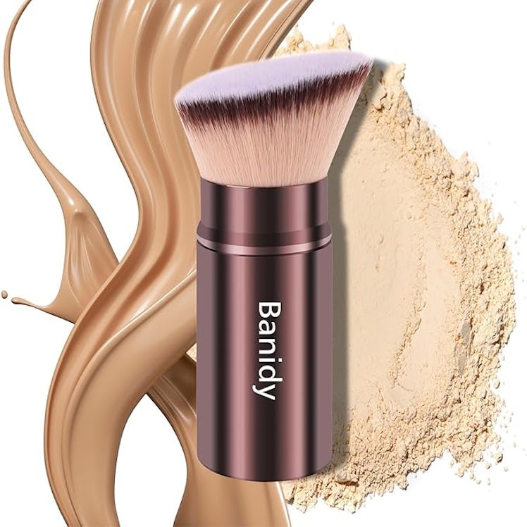 Banidy Retractable Travel Kabuki Brush