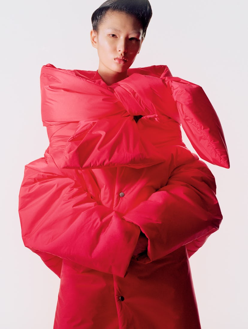 Model Ying Ouyang. All models wear Marie Adam-Leenaerdt clothing and accessories throughout.