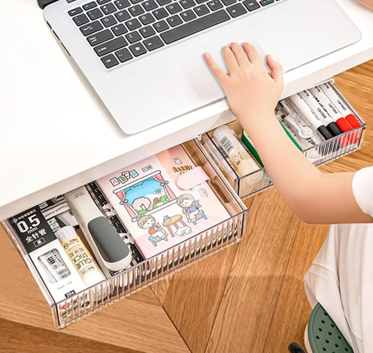 TooCust Under-Desk Storage Drawers (2-Pack)