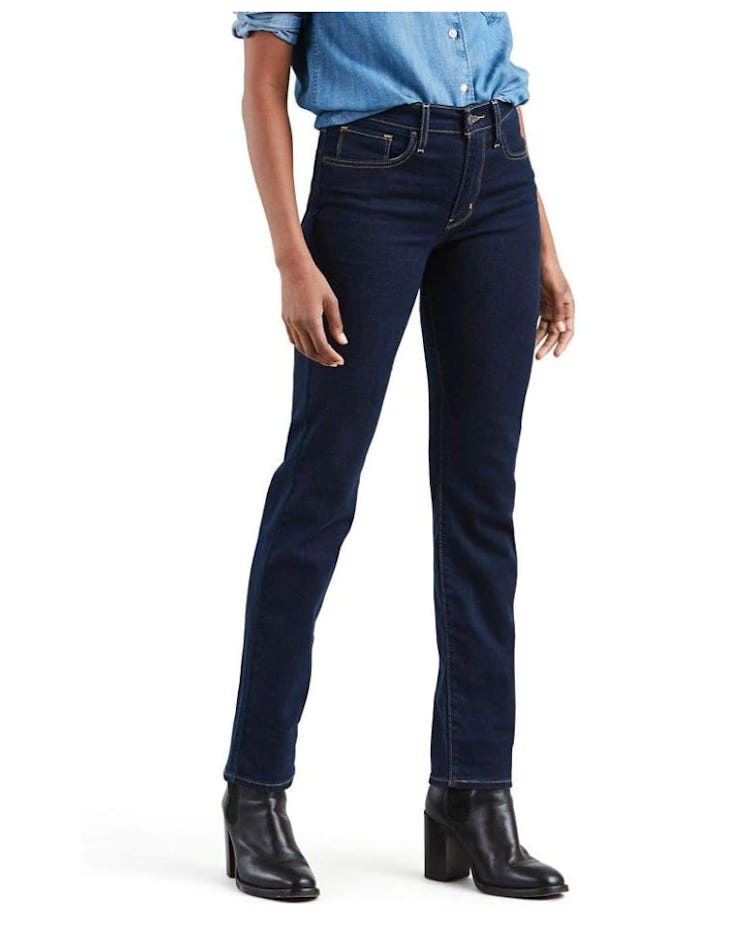 Levi's High Rise Straight Jeans