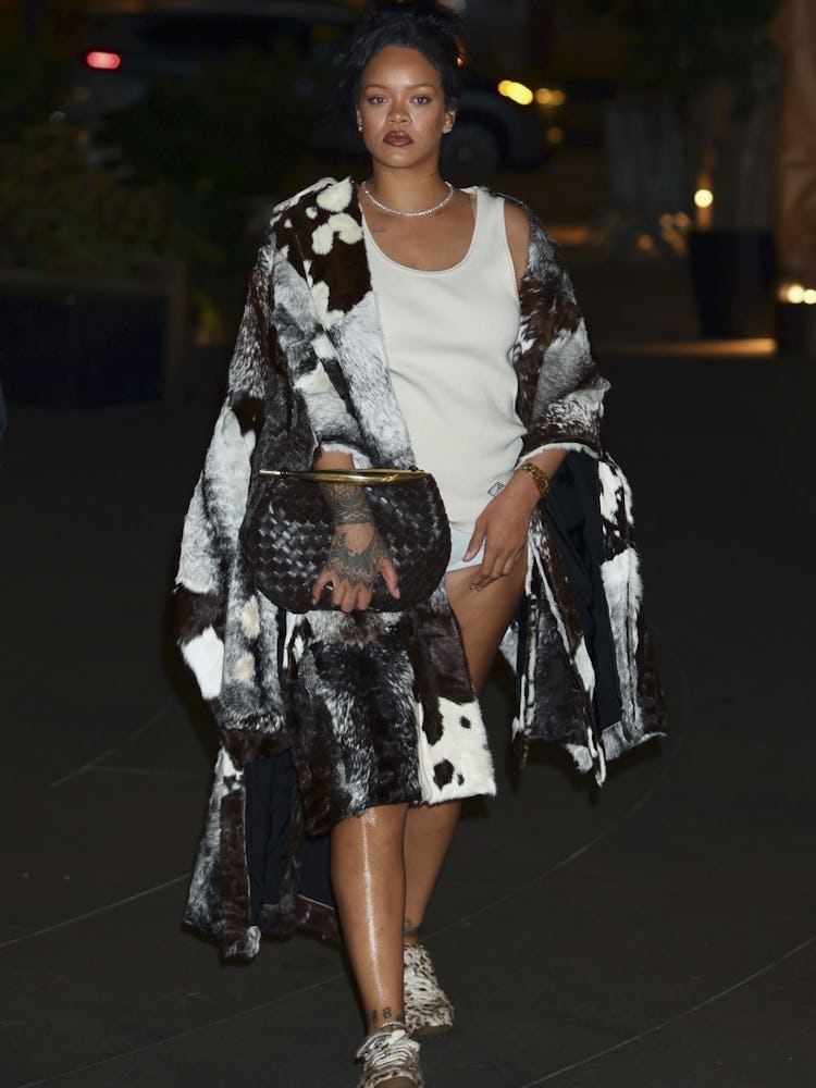 Rihanna in New York City, October 3, 2024.