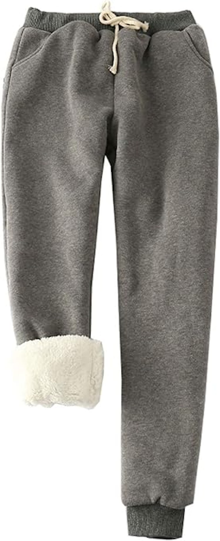 PEHMEA Sherpa-Lined Joggers