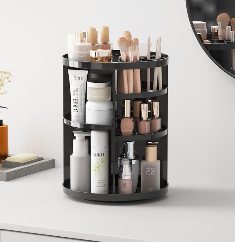 Jiavarry Rotating Makeup Organizer