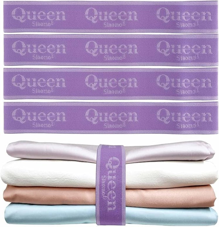 Siaomo Bed Sheet Bands (4-Pack)