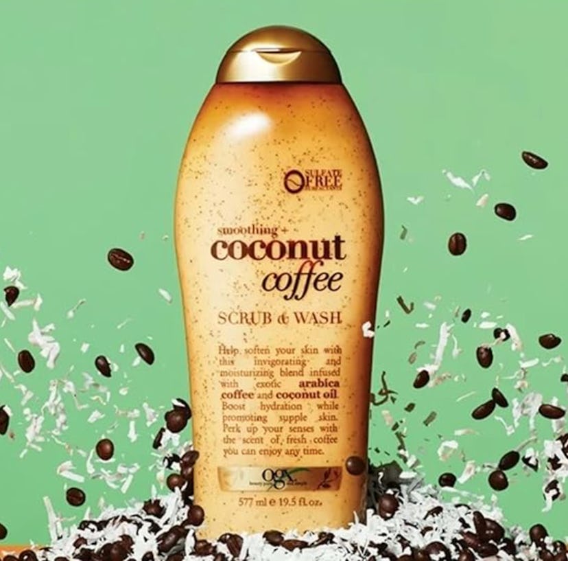 OGX Smoothing + Coconut Coffee Exfoliating Body Scrub