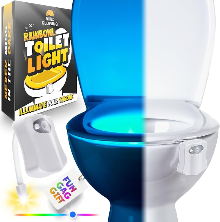 RainBowl Toilet Bowl Night Light