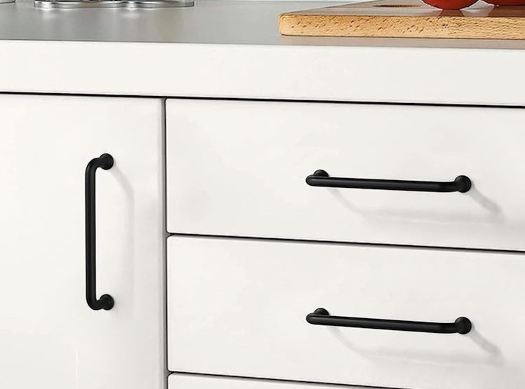 Room/Dividers/Now I Black Cabinet Pulls (8-Pack)