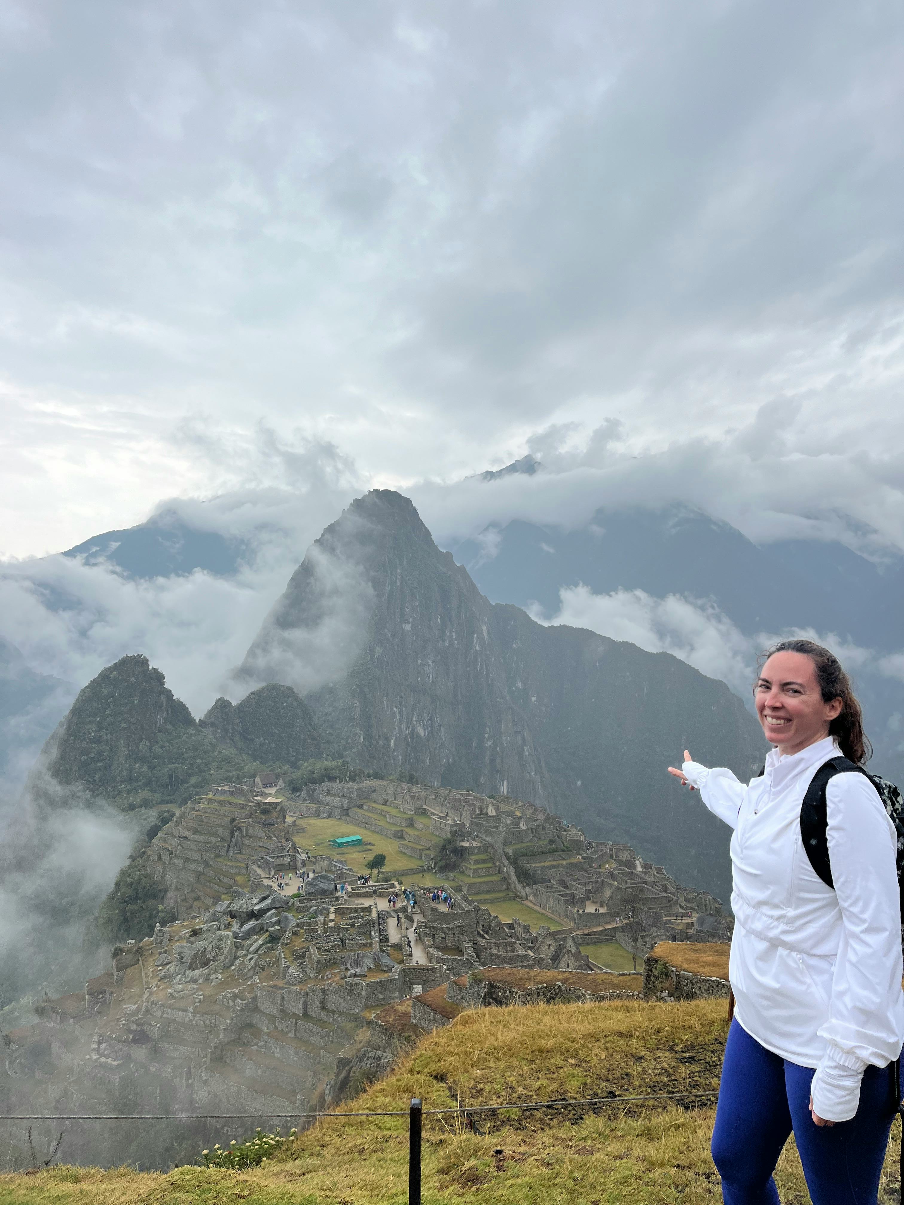 A view of Machu Picchu&rsquo;s citadel.