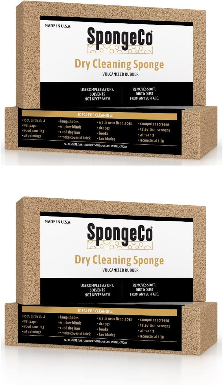 SpongeCo Dry Cleaning Soot Eraser Sponge (2-Pack)