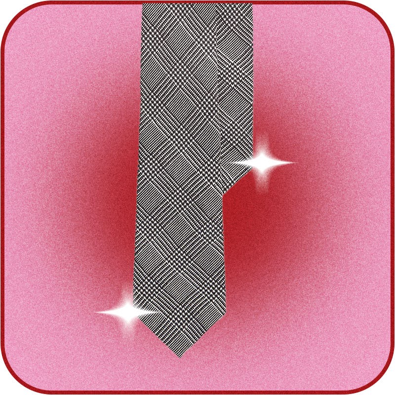 Glen Plaid Silk Tie