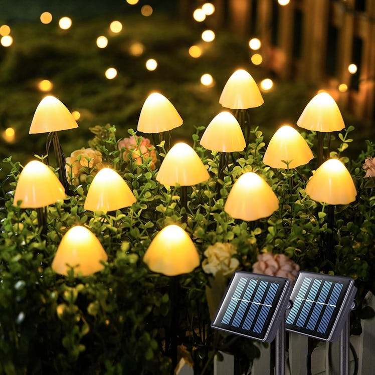 JMEXSUSS Solar Mushroom Lights (Set of 20)