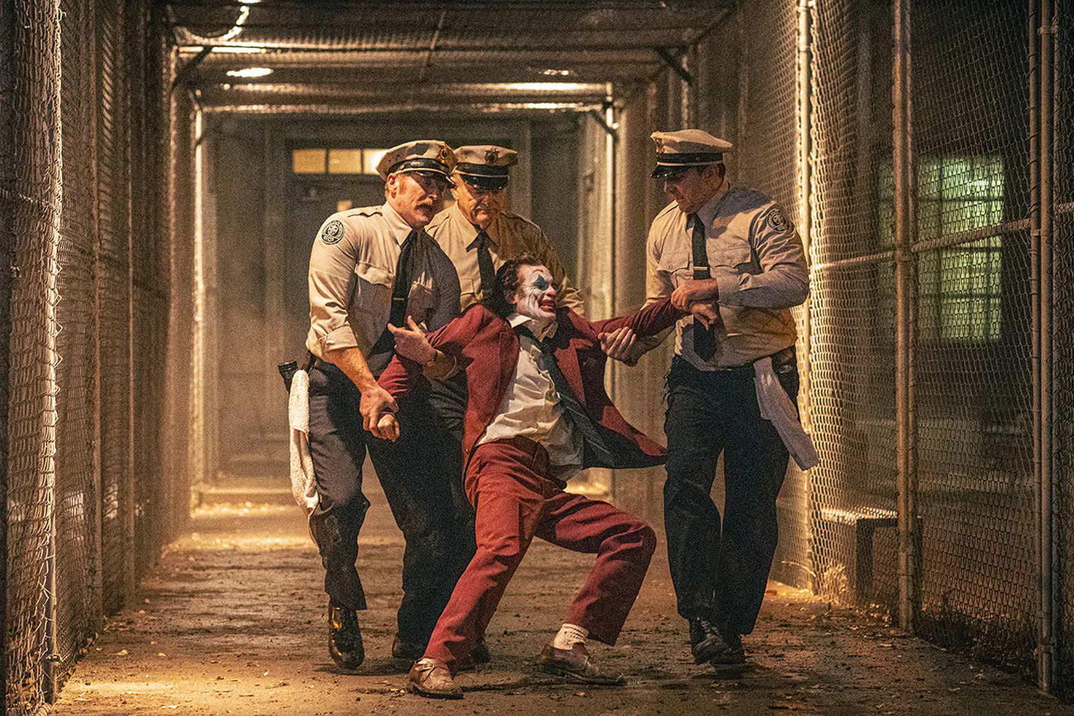 joker cigarette vs cops Joker: Folie  Deux Behind the Scenes | Can I Have a Cigarette? | Warner Bros. Entertainment Arthur in police car |