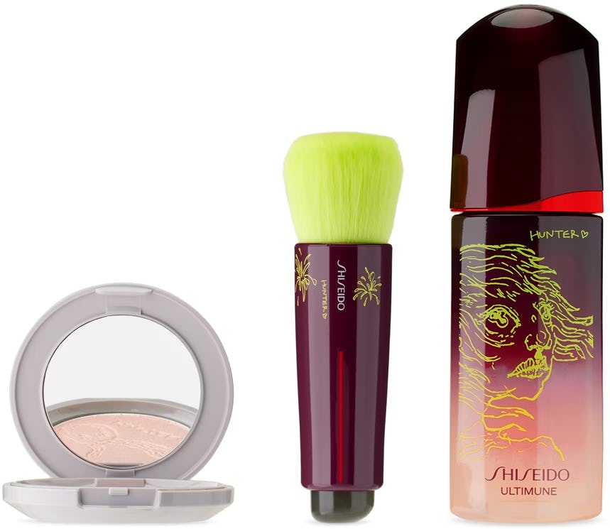 Hunter Schafer Shiseido Limited Edition Face Set Interview 2024