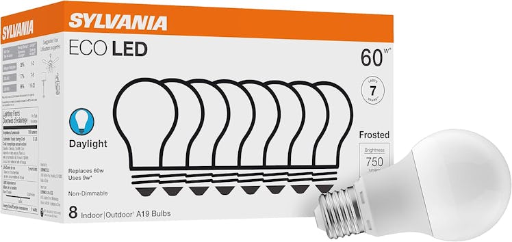 SYLVANIA ECO LED A19 Light Bulbs (8-Pack)