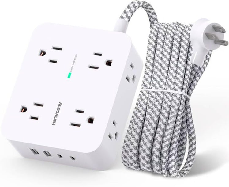 HANYCONY Multi-Plug Surge Protector Outlet Extender