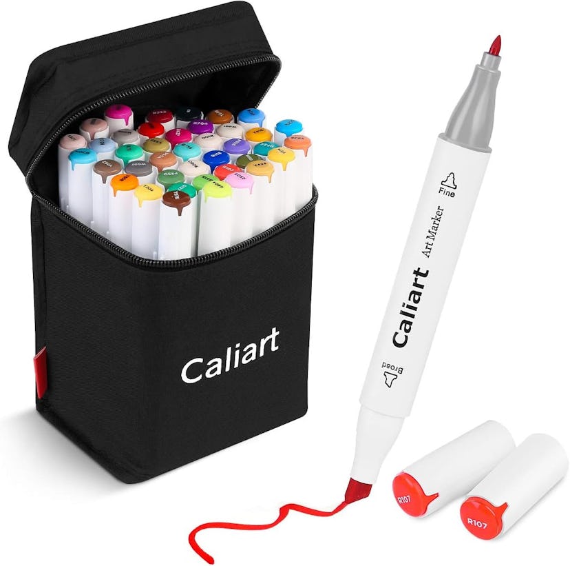 Caliart Dual-Tip Art Markers (41 Count)