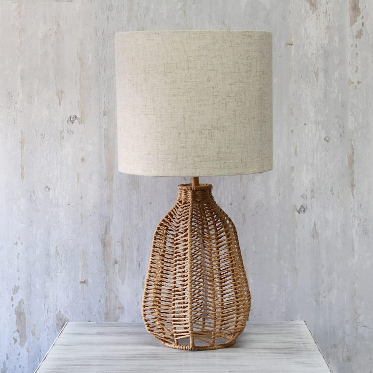 Elegant Designs Rattan Lamp