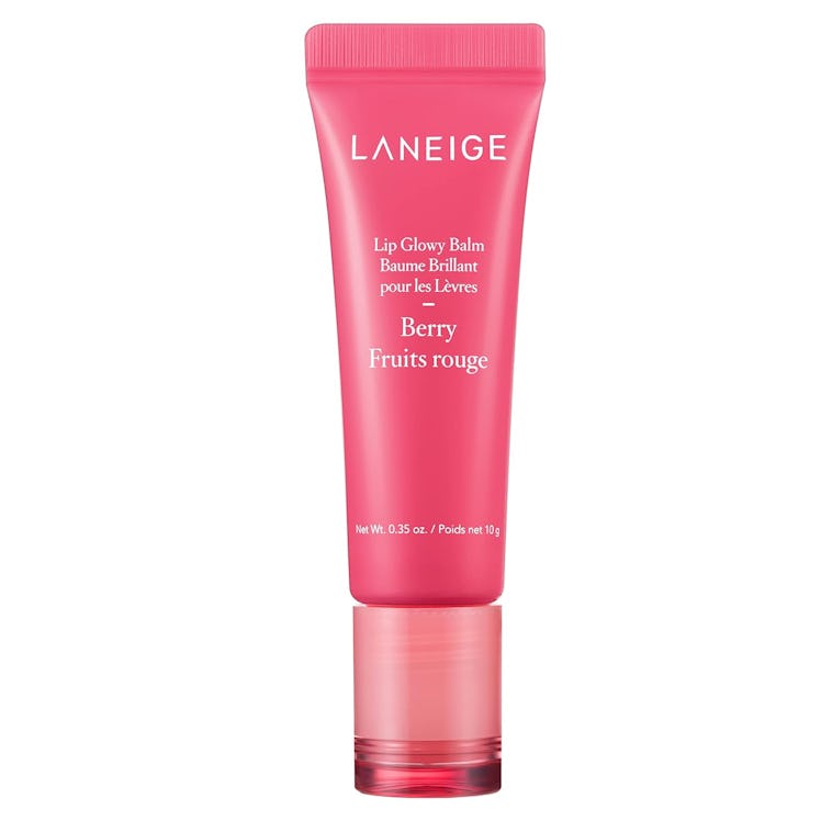 LANEIGE Lip Glowy Balm, Moisturize & Tint with Shea Butter