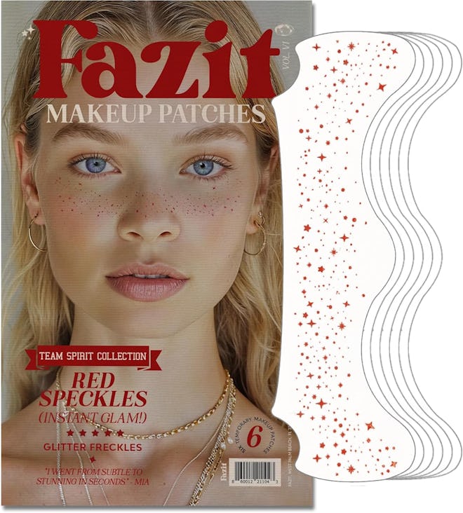 Fazit Makeup Patches Red Speckles Glitter Freckles