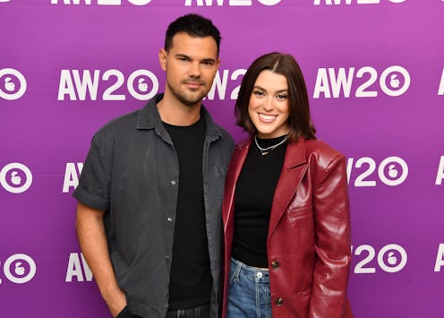 At a panel Tay and Taylor Lautner talked about mental health, podcast haters, and their go-to self-c...