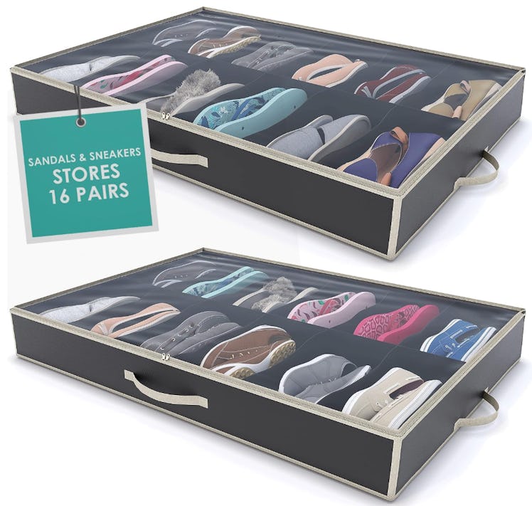 Woffit Under The Bed Shoe Organizer 