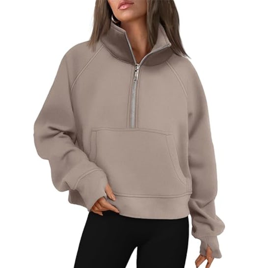 Half Zip Sweatshirt