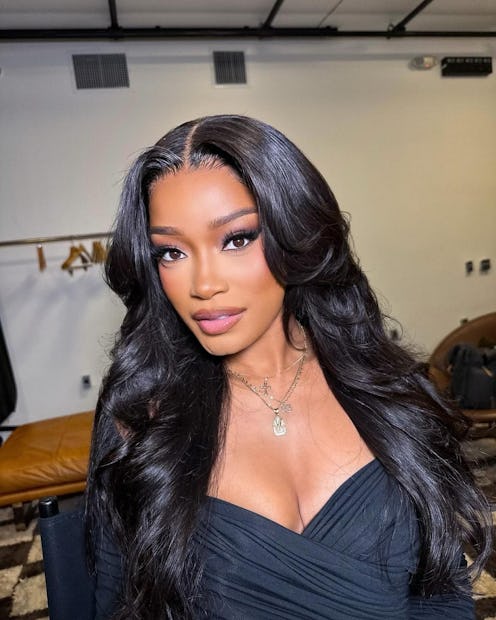 keke palmer long hair