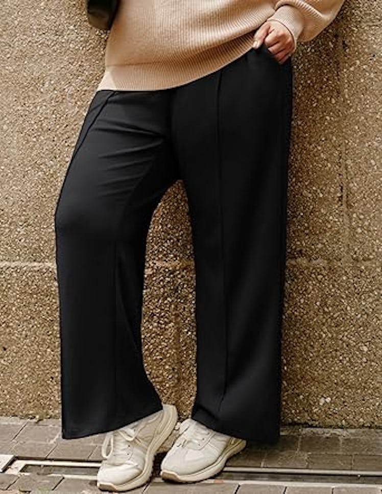 Hanna Nikole Elastic Casual Pants