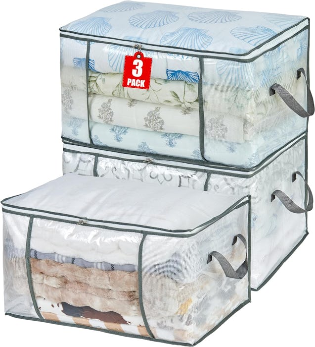 MKOKYD 80-Liter Storage Bags (3-Pack)