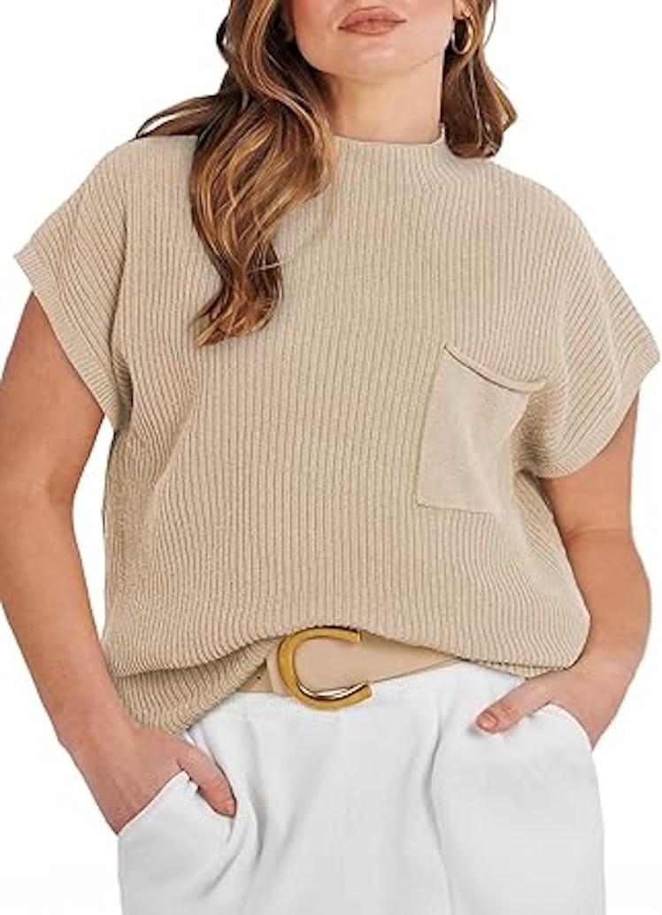 Eytino Mock Sweater Top