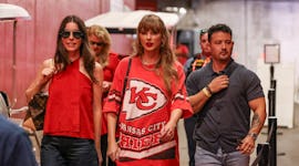 Taylor Swift at the Chiefs game on Sept. 15.
