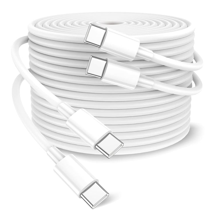 Durcord 10-Foot USB-C to USB-C Cable (2-Pack)