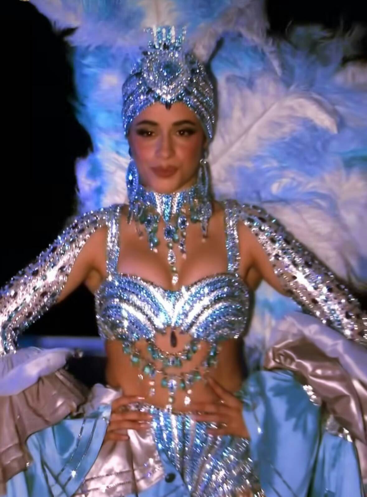 Camila Cabello’s Bedazzled Tropicana Halloween Costume for 2024