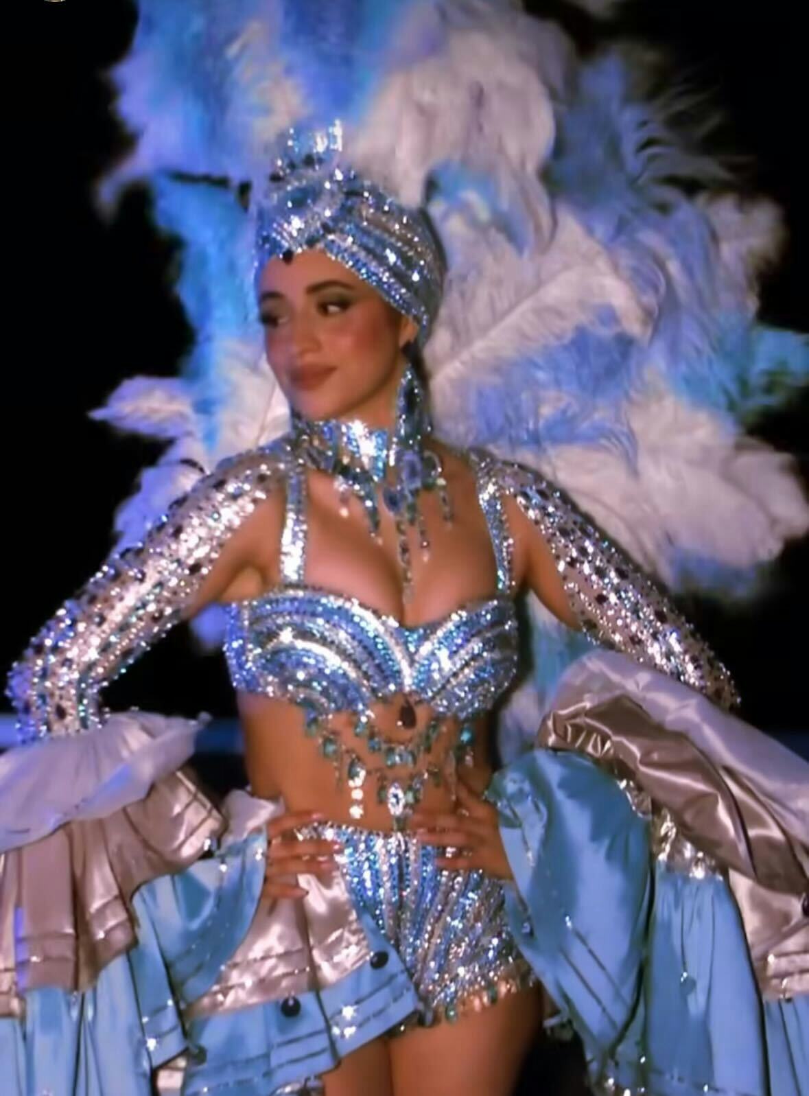 Cabello’s Bedazzled Tropicana Halloween Costume