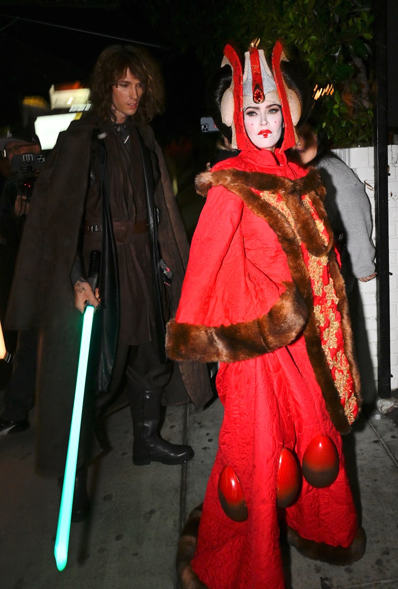 Meghan Fox and Machine Gun Kelly Halloween 2024.