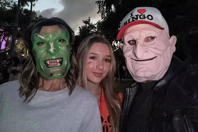 Victoria and David Beckham Halloween 2024.