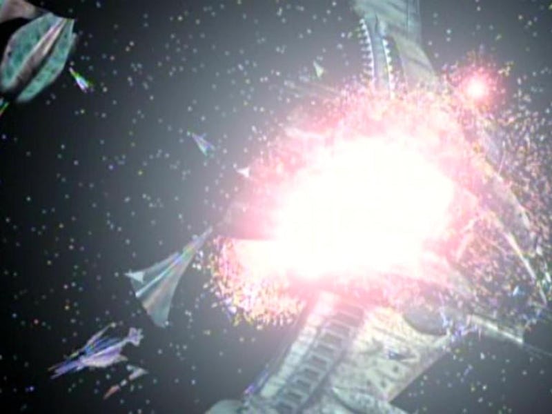 The Trigati explodes in 'Babylon 5'