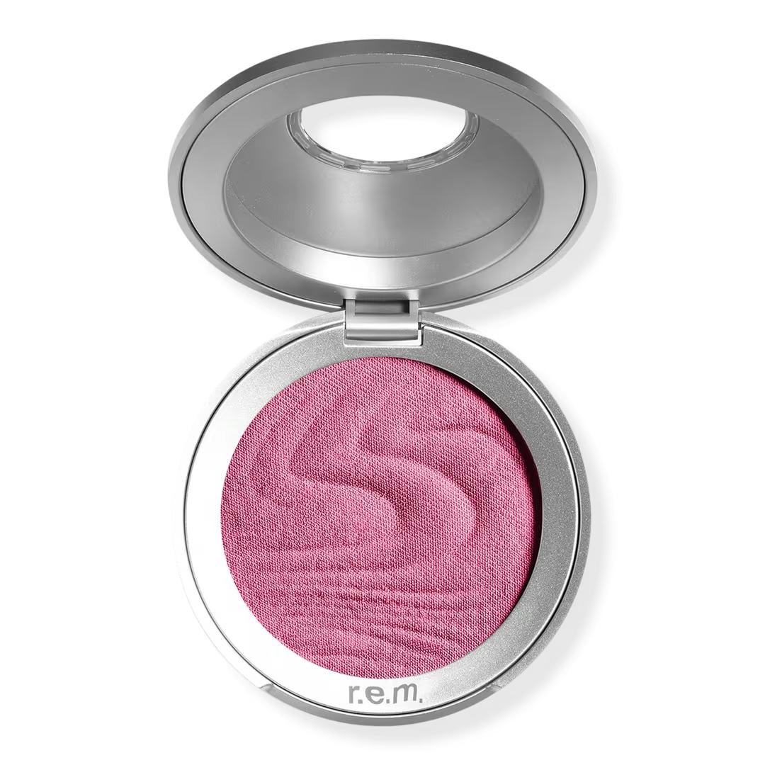r.e.m. beauty Hypernova Satin Matte Blush in pinking of u