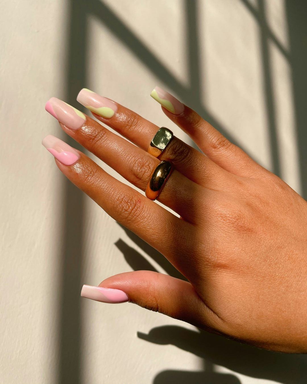 Try a pink and green &lsquo;Wicked&rsquo;-inspired manicure ahead of the film&rsquo;s premiere.